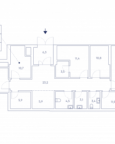 ПСН 138,10 м² в Наметкин Тауэр - Продажа ПСН