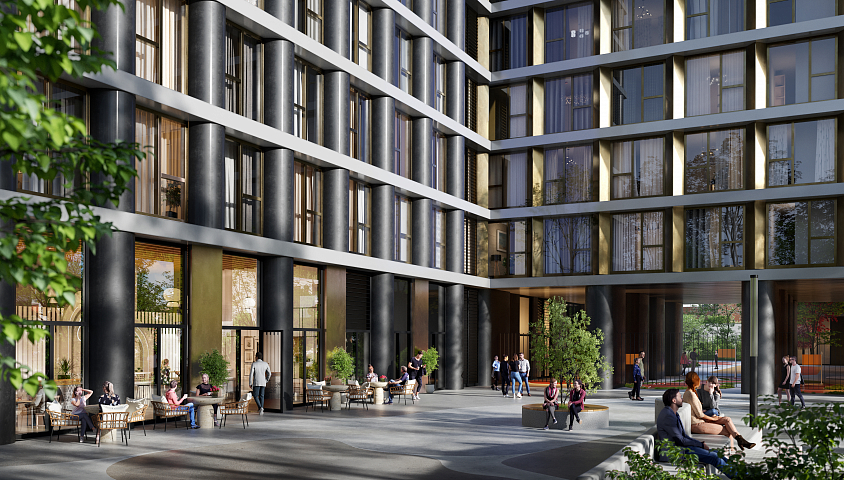Супермаркет 614,60 м² в Наметкин Тауэр - Продажа Торговое помещение
