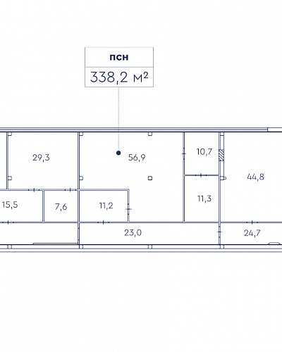 Помещение свободного назначения 338,2 кв.м. в ТЦ Южный - Аренда ПСН