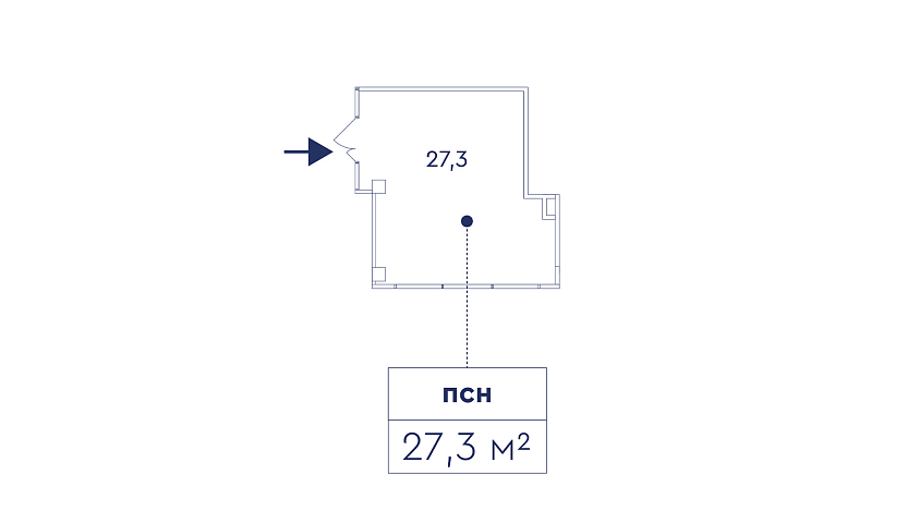 Павильон 27,3 кв.м. в ЖК Бутово Парк - Аренда Торговое помещение
